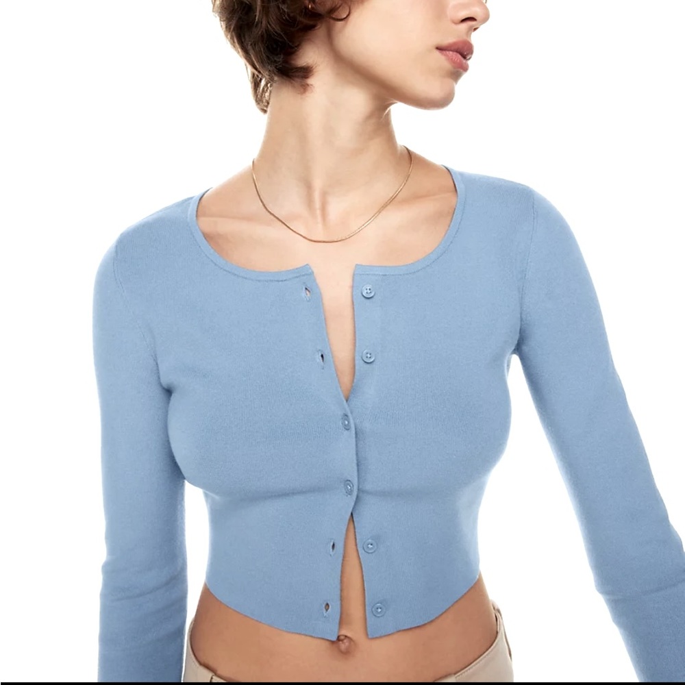 Sunday Best | IZZY Cardigan - Blue - Picture 1 of 7